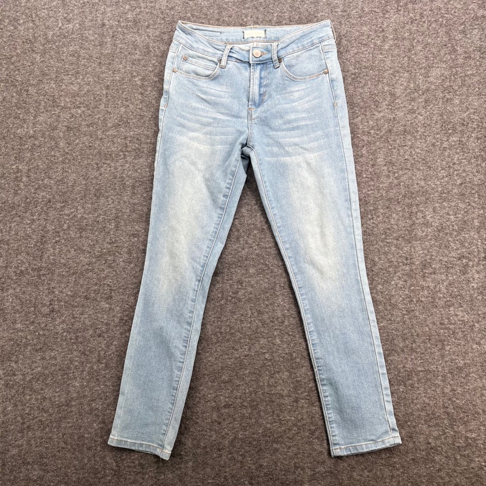 Kendall & Kylie Women Light Wash High Rise Skinny Jeans‎ Size 5/6 Blue Stretch